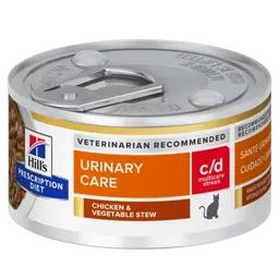 c/d multicare stress urinary care chicken & vegetable stew