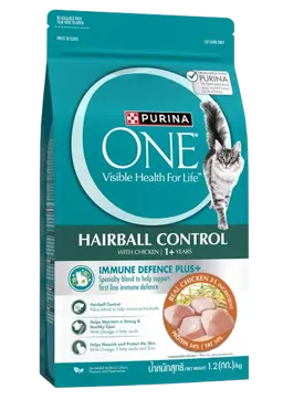 hairball control with chicken