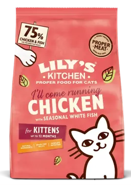 chicken with seasonal white fish kitten