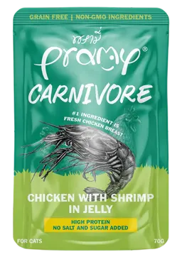 carnivore chicken with shrimp in jelly