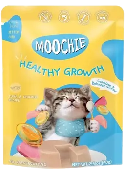 healthy growth tuna mousse for kitten