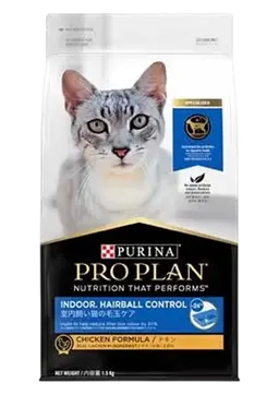 indoor, hairball control chicken formula