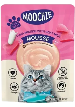 tuna mousse with goat milk
