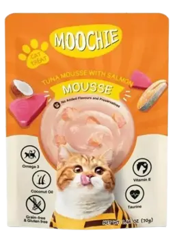 tuna mousse with salmon