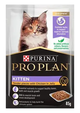 kitten tender pieces with chicken in gravy