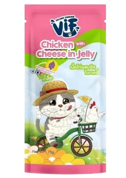 chicken with cheese in jelly