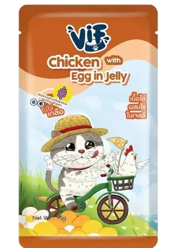 chicken with egg in jelly