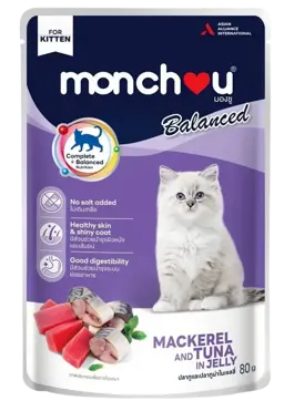 balanced kitten mackerel and tuna in jelly