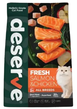 fresh salmon & chicken