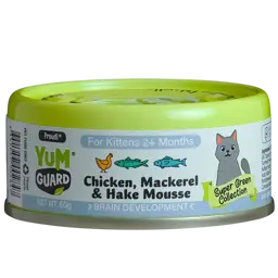 chicken, mackerel & hake mousse