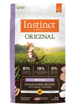 original kitten chicken dry