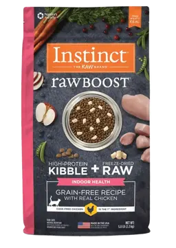 raw boost indoor health chicken dry