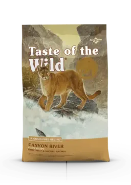 canyon river feline recipe with trout & smoked salmon