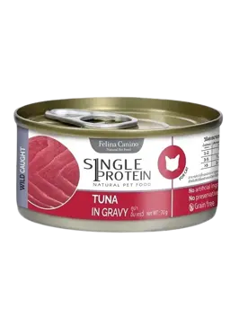 wild caught tuna in gravy