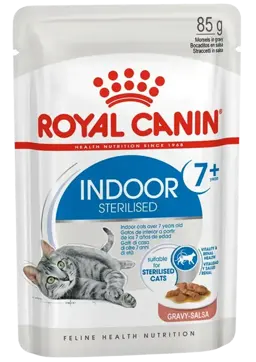 indoor sterilised 7+ gravy