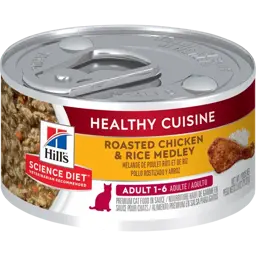 healthy cuisine adult 1-6 roasted chicken & rice medley