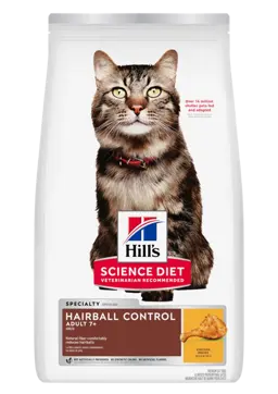adult 7+ hairball control chicken recipe
