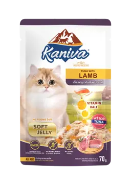 tuna with lamb in soft jelly