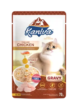 tuna with chicken in gravy