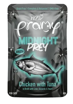 midnight prey chicken with tuna in broth