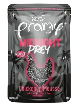 midnight prey chicken in mousse