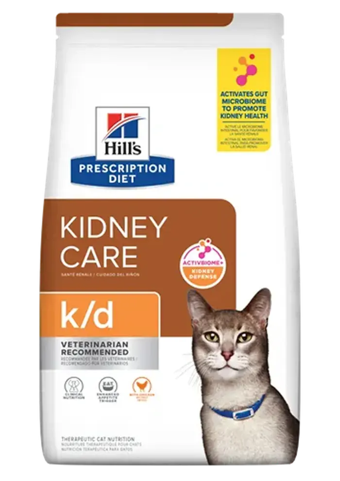 k/d kidney care with chicken