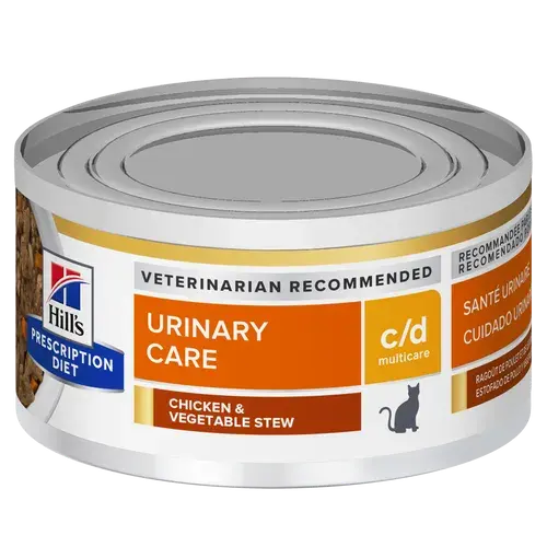 c/d multicare urinary care chicken & vegetable stew