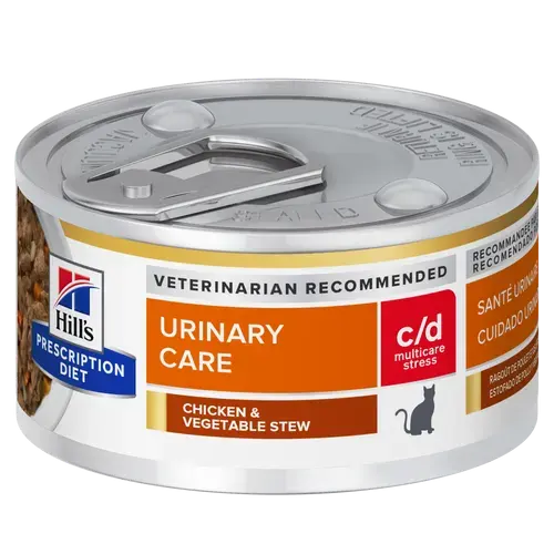 c/d multicare stress urinary care chicken & vegetable stew