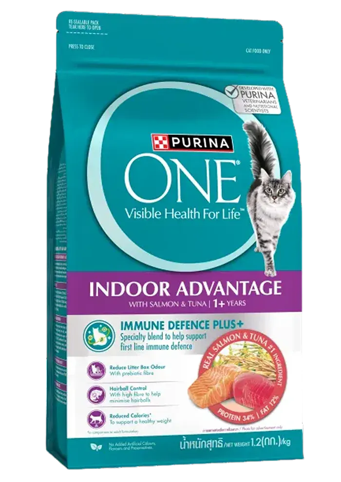 indoor advantage with salmon & tuna