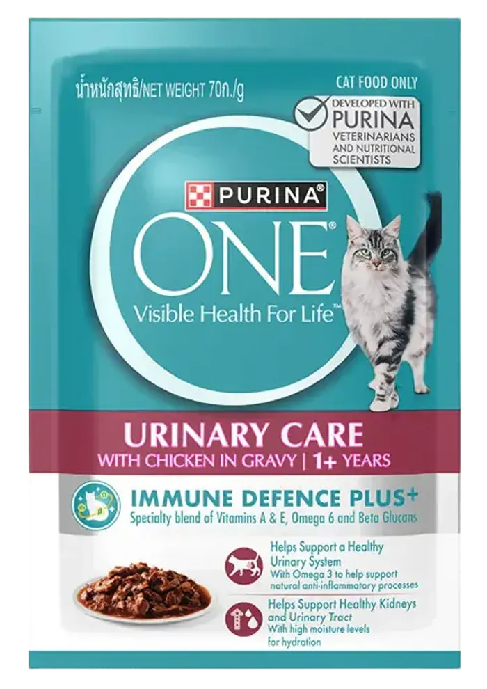 urinary care with chicken in gravy