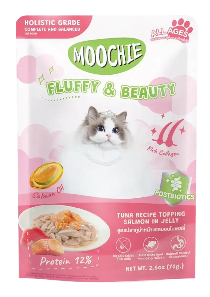 fluffy & beauty tuna recipe topping salmon in jelly