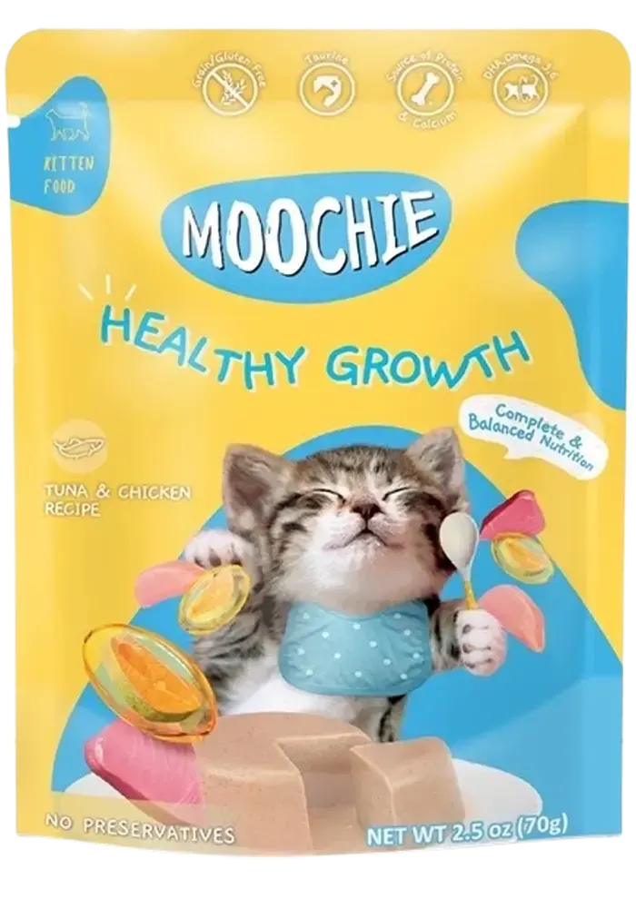 healthy growth tuna mousse for kitten