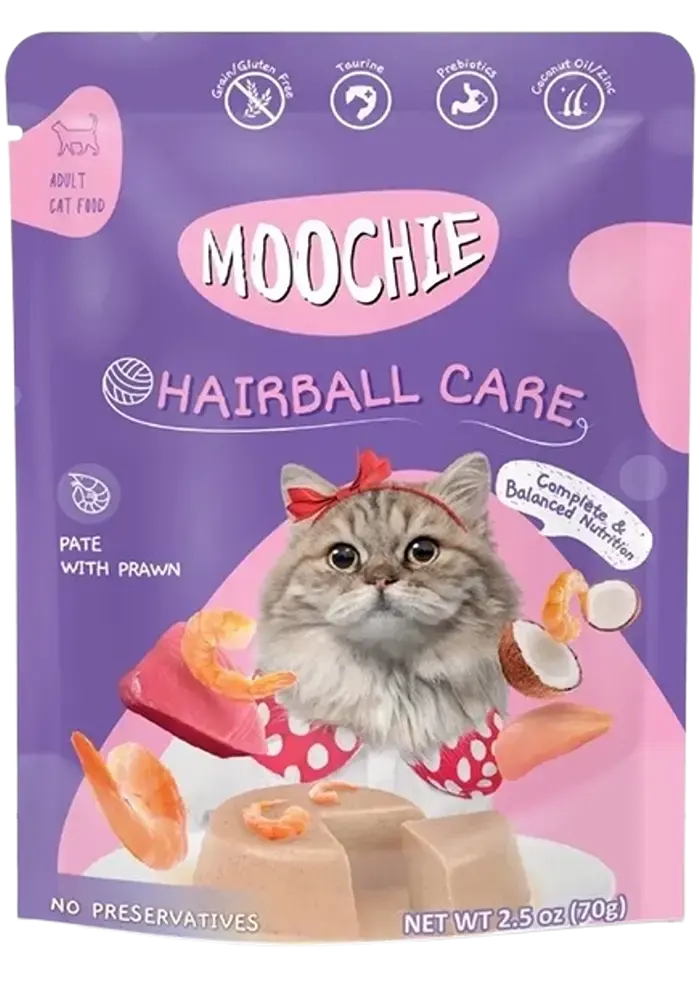 hairball care pate with prawn