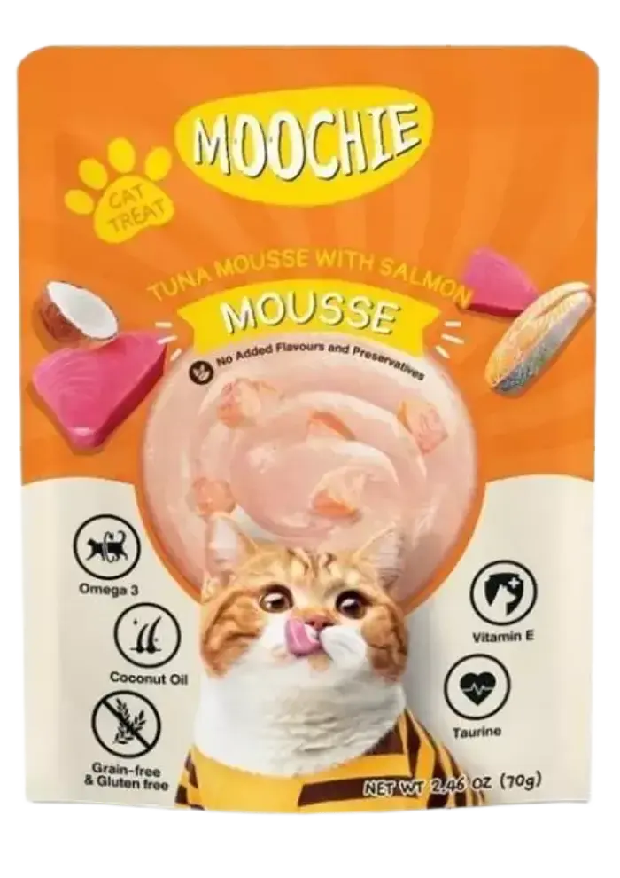 tuna mousse with salmon