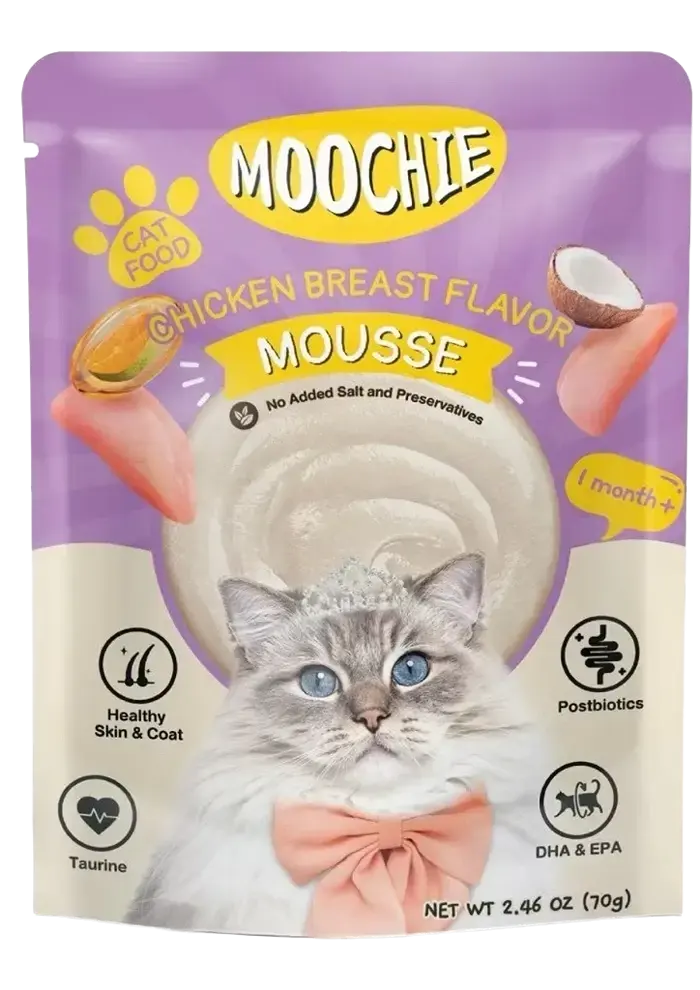 chicken breast flavor mousse
