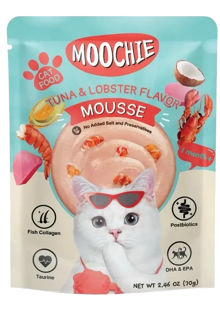 tuna & lobster flavor mousse