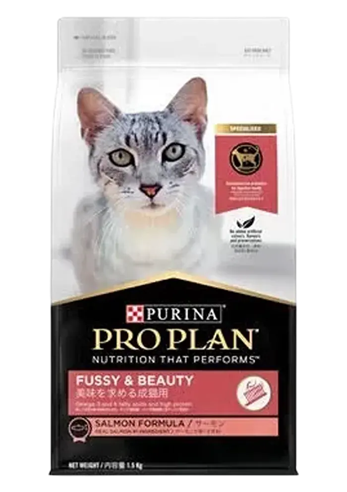 fussy & beauty salmon formula