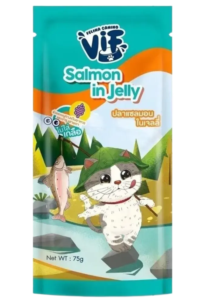 salmon in jelly