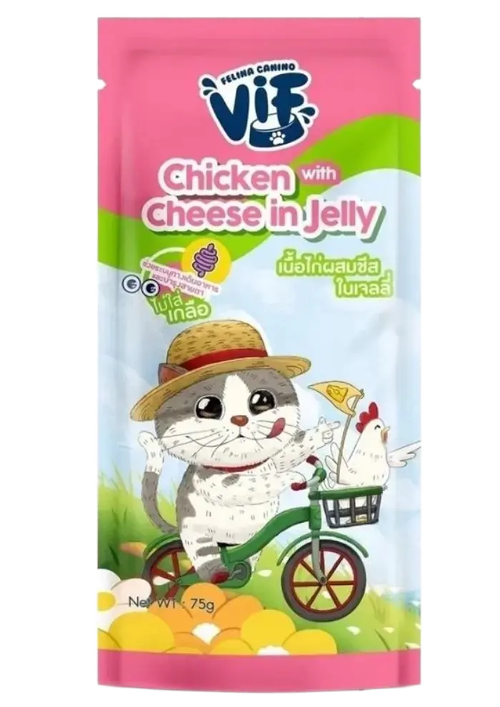 chicken with cheese in jelly