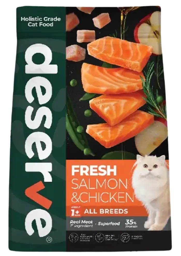 fresh salmon & chicken