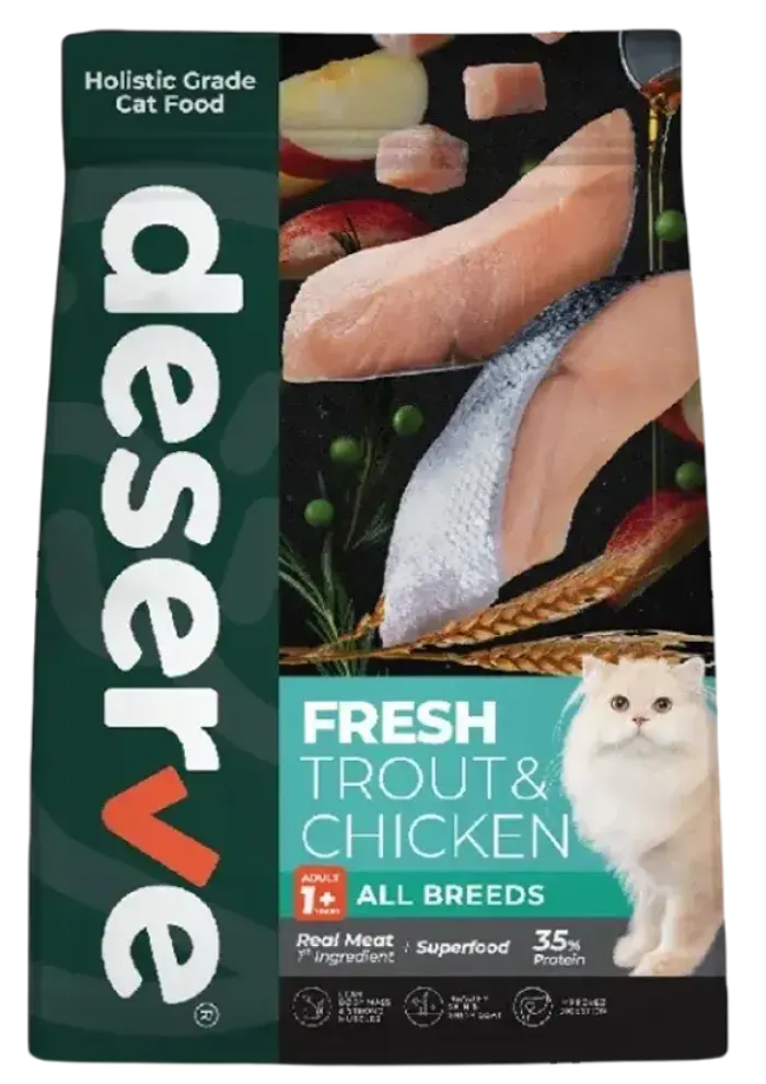 fresh trout & chicken