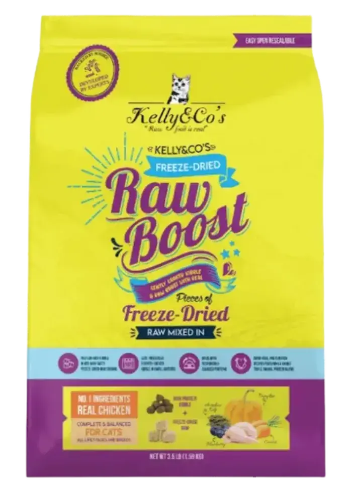 raw mixed freeze-dried