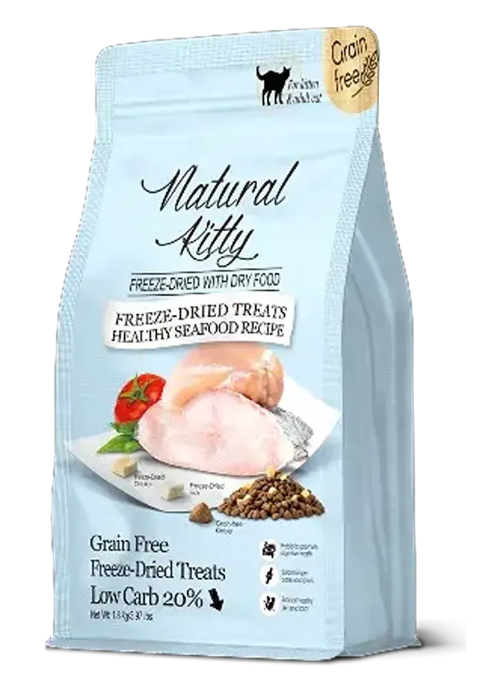 freeze-dried with dry food healthy seafood recipe