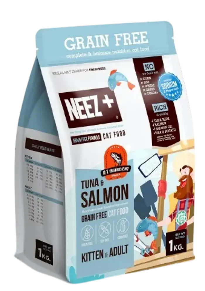 grain free tuna & salmon