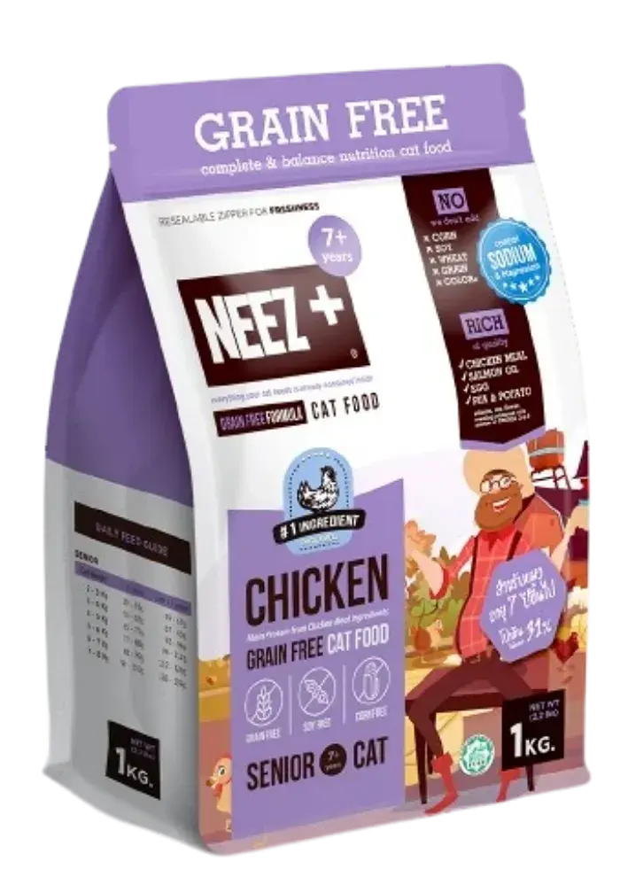 grain free senior 7+ chicken