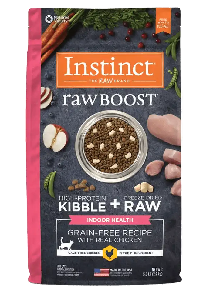 raw boost indoor health chicken dry