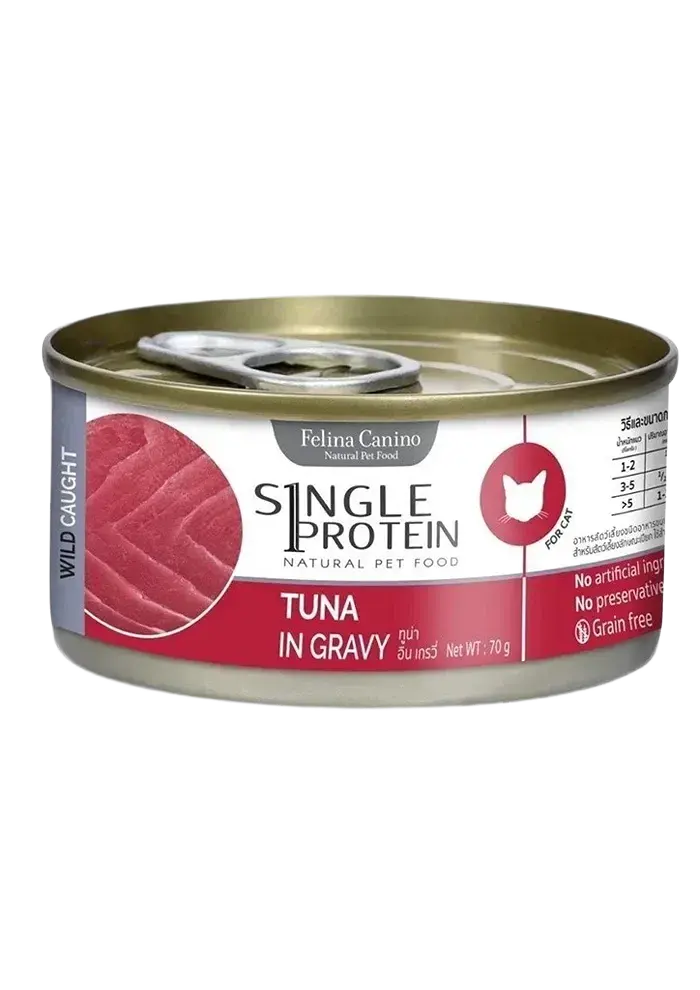 wild caught tuna in gravy