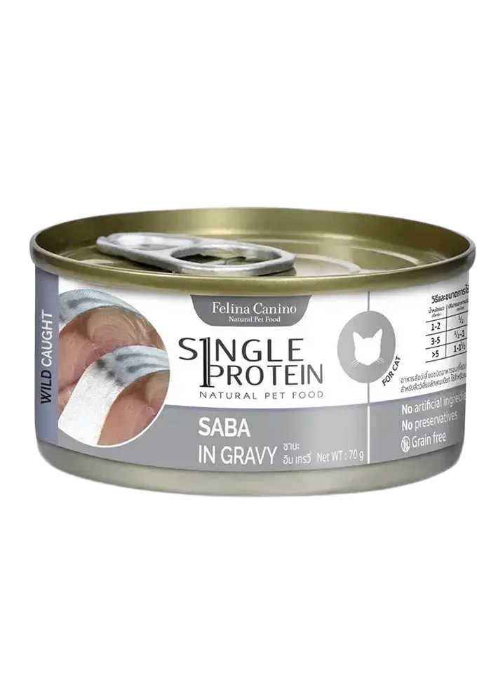 wild caught saba in gravy