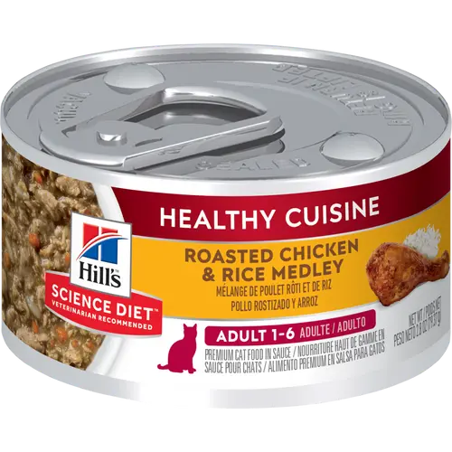 healthy cuisine adult 1-6 roasted chicken & rice medley