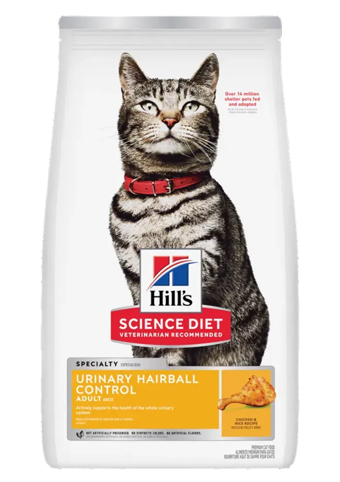 adult 1-6 urinary hairball control chicken recipe